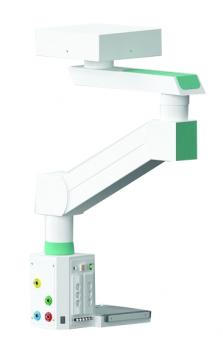 Консоль медицинская потолочная кр-01 двухплечевая шарнирная с приводом (м01 анестезиологическая)