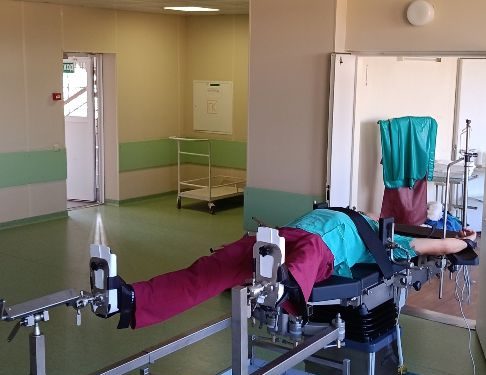 ГРУЗ МО Материнства и детства. г. Люберцы, Стол операционный Медин с ортоприставкой